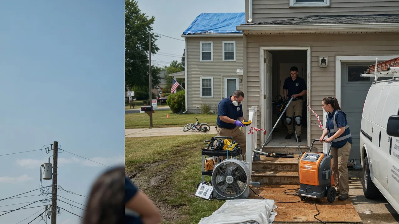 Water Damage Repair in Port Sanilac, MI near me